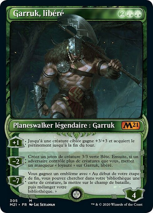 Garruk, libéré