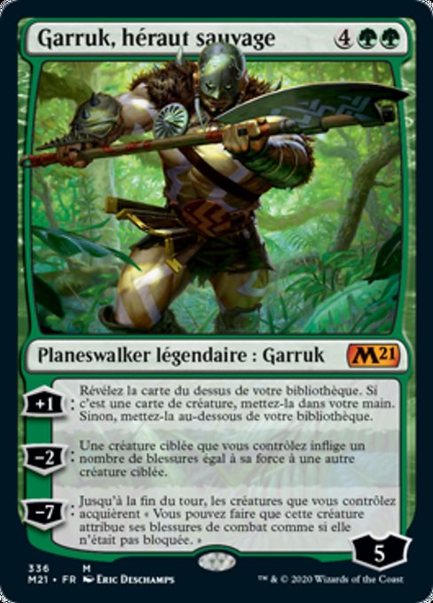 Garruk, héraut sauvage