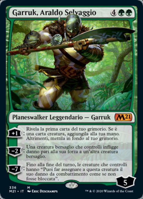 Garruk, Araldo Selvaggio