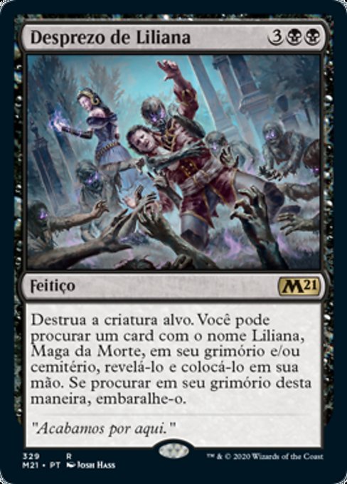 Desprezo de Liliana