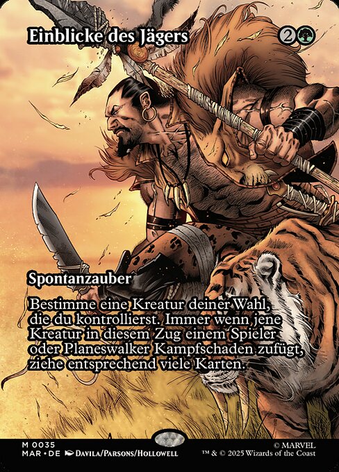 Einblicke des Jägers