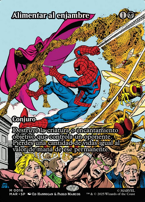 Alimentar al enjambre