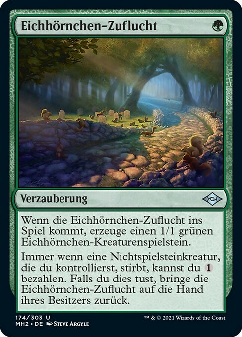 Eichhörnchen-Zuflucht