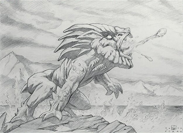 Cría de lengua de fuego