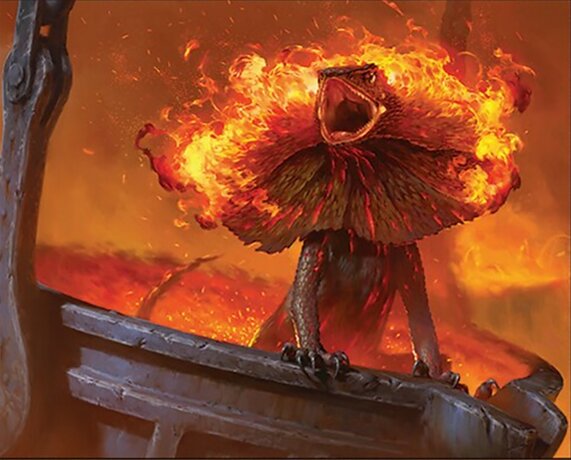 Raizguana ardiente
