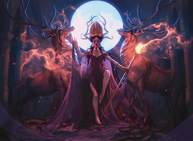 Prêtresse des rites cruels
