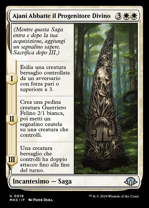 Ajani Fells the Godsire