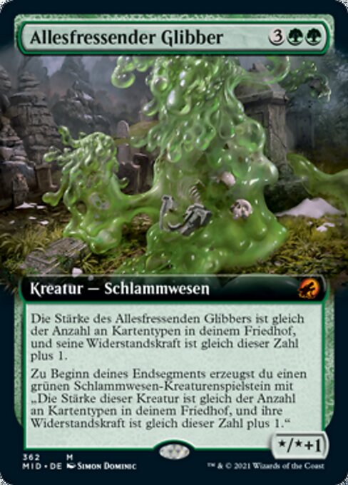 Allesfressender Glibber