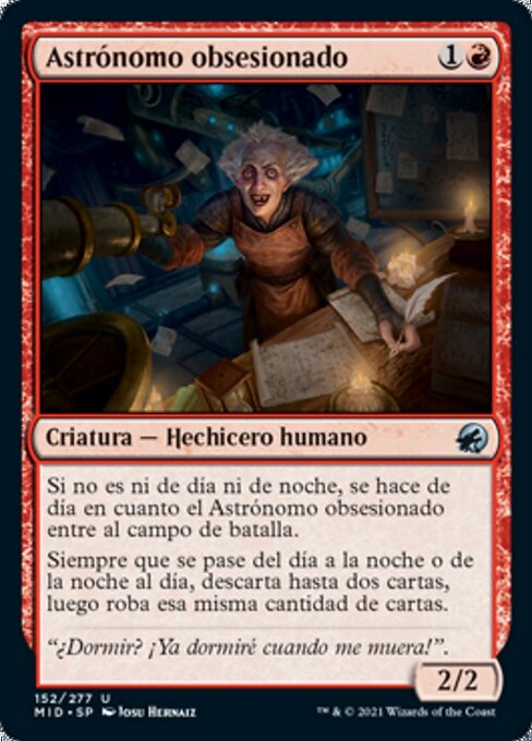 Astrónomo obsesionado