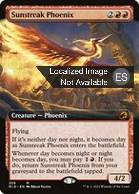 Fénix de plumas solares