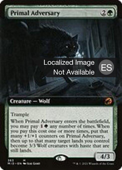 Primal Adversary