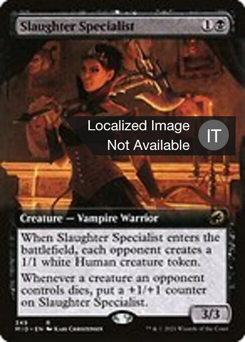 Slaughter Specialist