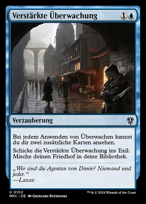 Verstärkte Überwachung