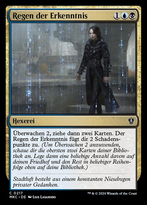 Regen der Erkenntnis