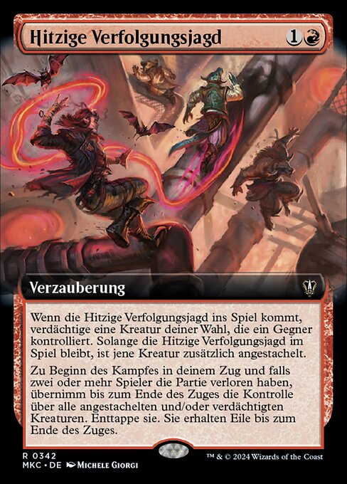 Hitzige Verfolgungsjagd