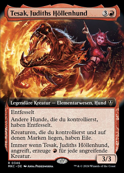 Tesak, Judith's Hellhound