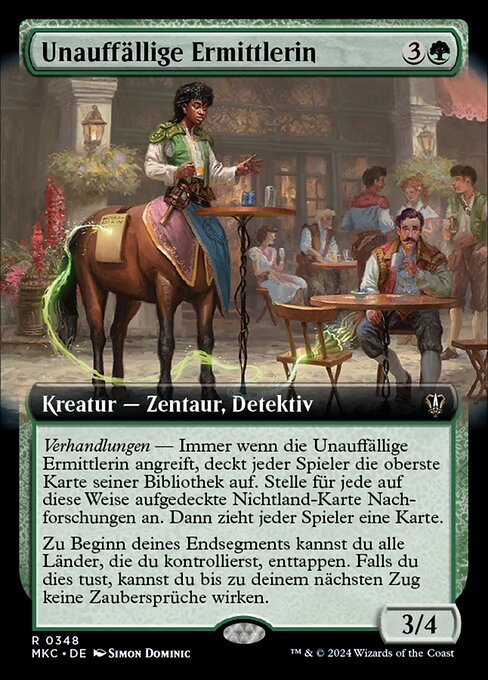 Unauffällige Ermittlerin