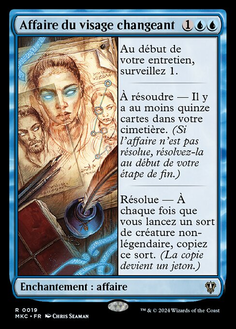 Affaire du visage changeant