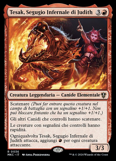 Tesak, Judith's Hellhound
