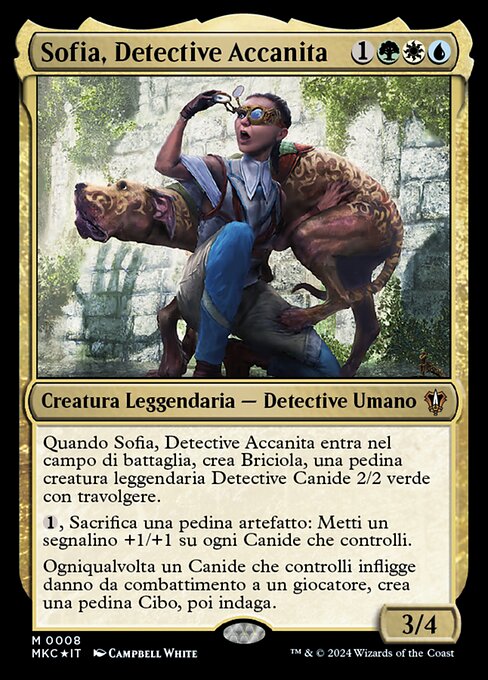 Sophia, Dogged Detective