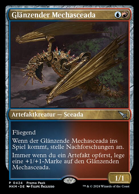 Glänzender Mechasceada