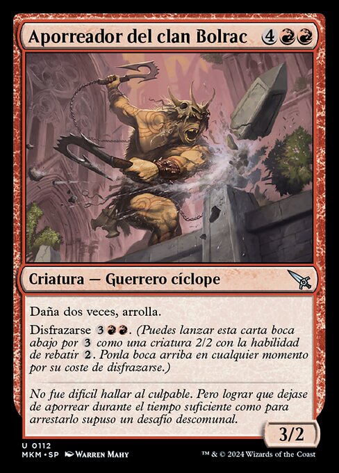 Aporreador del clan Bolrac