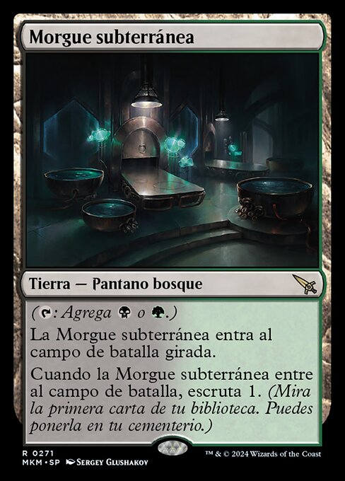 Underground Mortuary