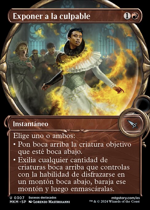 Exponer a la culpable