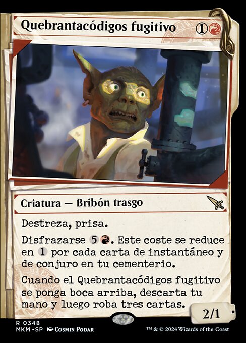 Quebrantacódigos fugitivo