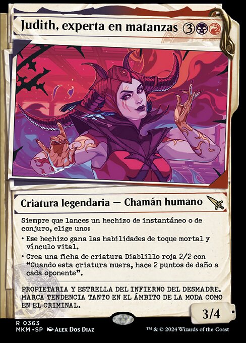 Judith, Carnage Connoisseur