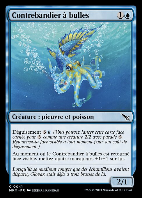 Contrebandier à bulles