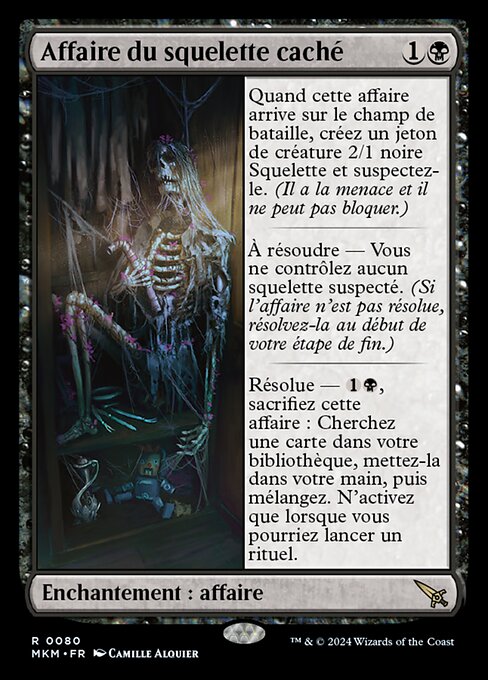 Case of the Stashed Skeleton