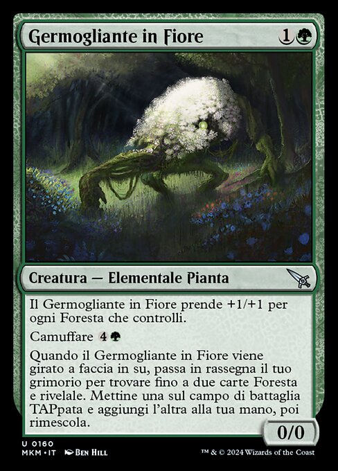 Germogliante in Fiore