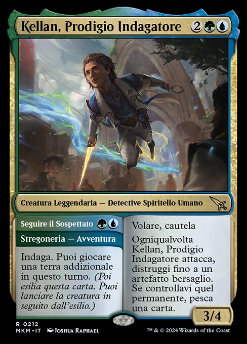 Kellan, Inquisitive Prodigy // Tail the Suspect