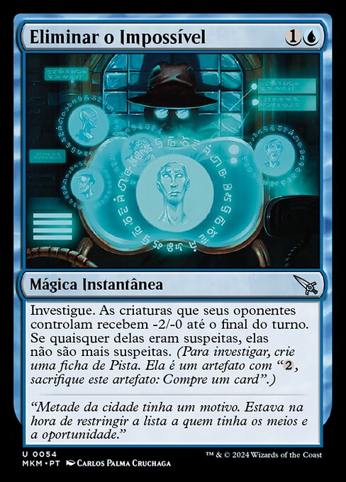 Eliminate the Impossible