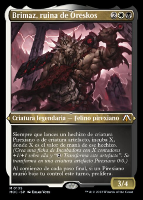 Brimaz, ruina de Oreskos