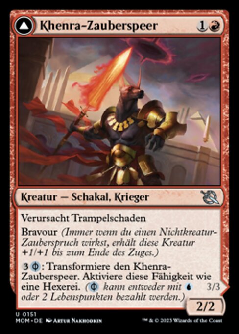 Khenra Spellspear // Gitaxian Spellstalker