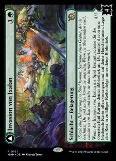 Invasion of Ixalan // Belligerent Regisaur