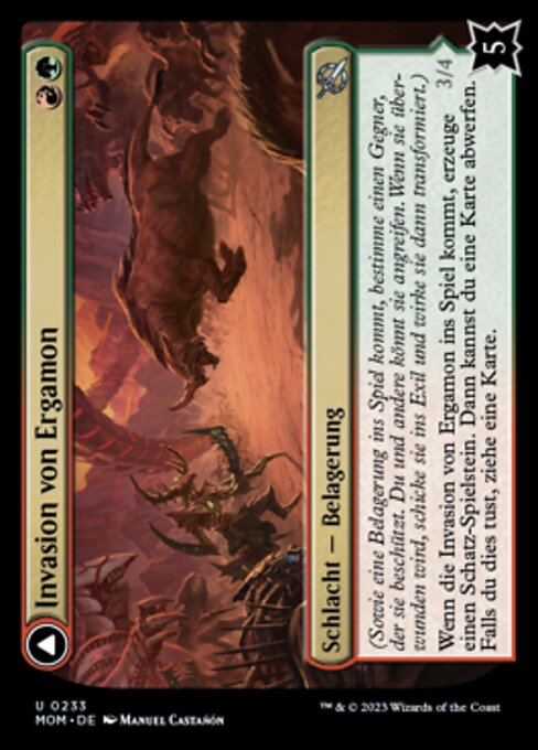 Invasion of Ergamon // Truga Cliffcharger