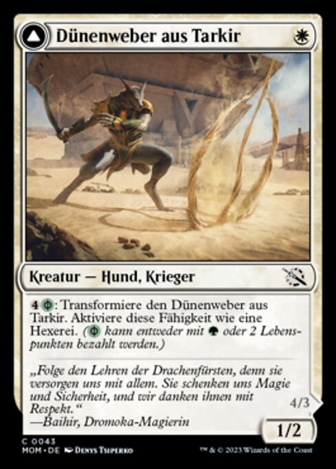 Tarkir Duneshaper // Burnished Dunestomper