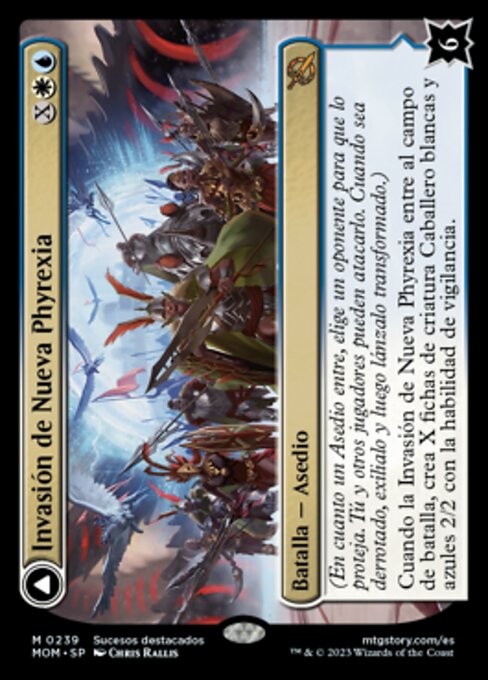 Invasion of New Phyrexia // Teferi Akosa of Zhalfir