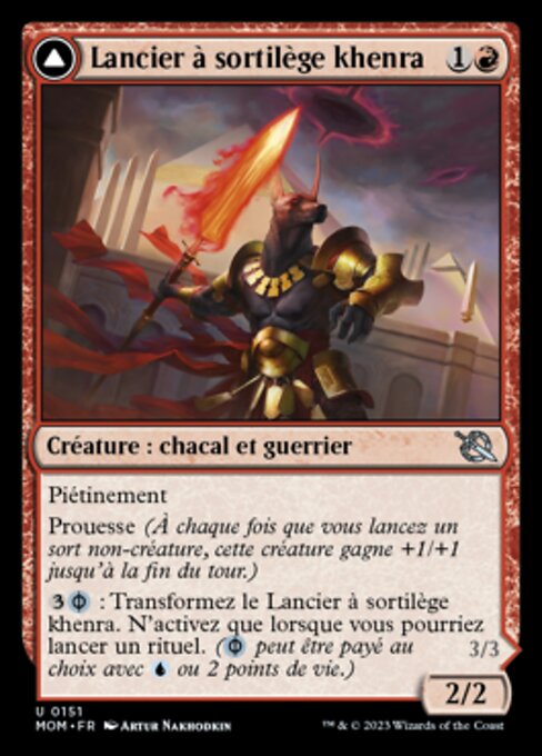 Khenra Spellspear // Gitaxian Spellstalker