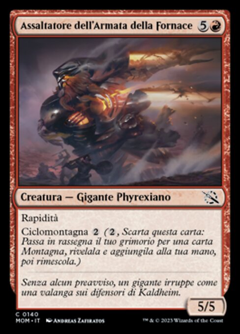 Assaltatore dell'Armata della Fornace