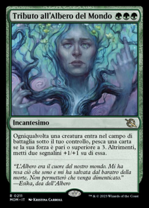 Tributo all'Albero del Mondo