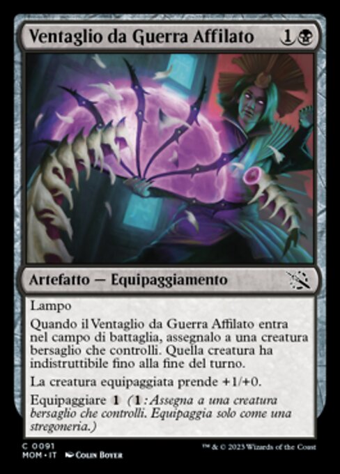 Ventaglio da Guerra Affilato