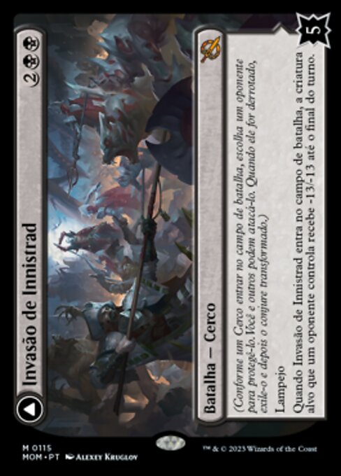 Invasion of Innistrad // Deluge of the Dead