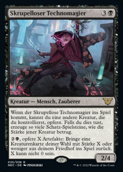 Skrupelloser Technomagier