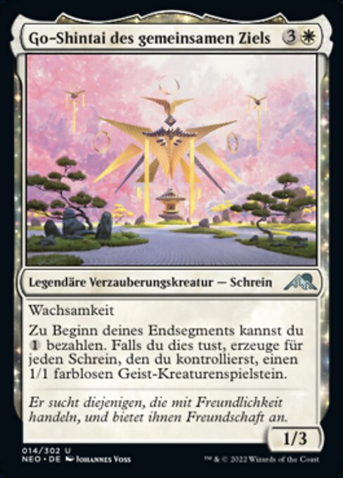 Go-Shintai des gemeinsamen Ziels