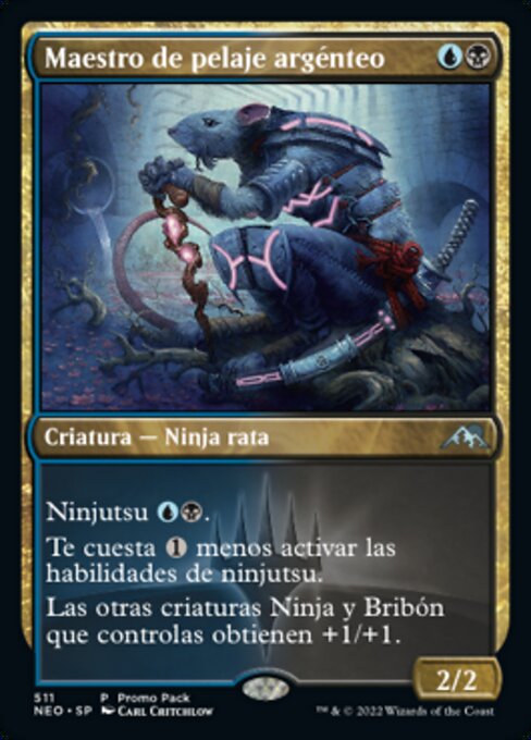 Maestro de pelaje argénteo