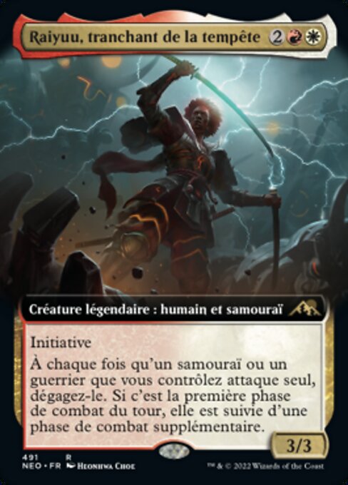 Raiyuu, tranchant de la tempête